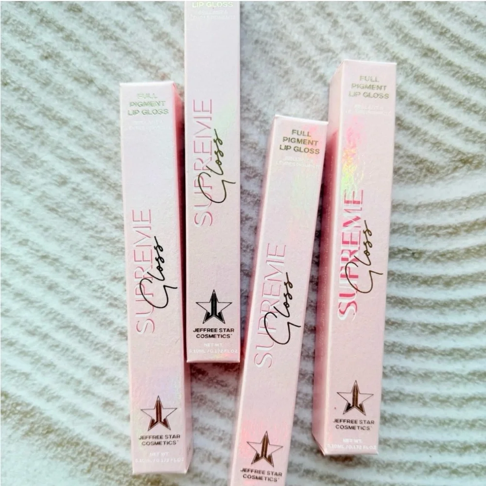 Jeffree Star Supreme Gloss Naked in the Dark BNIB Nude Lip Gloss